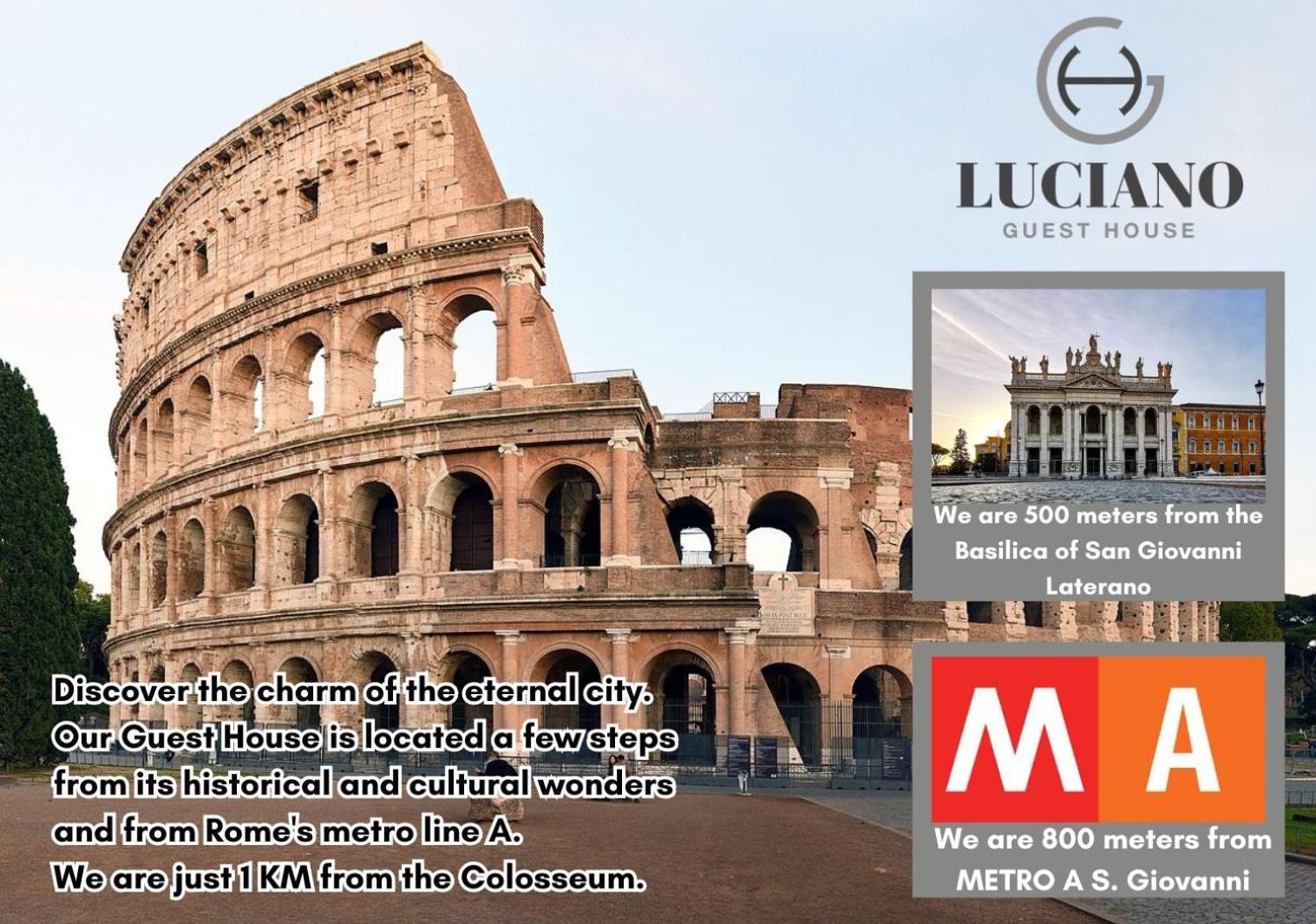 Luciano Laterani Guest House Roma Exterior foto